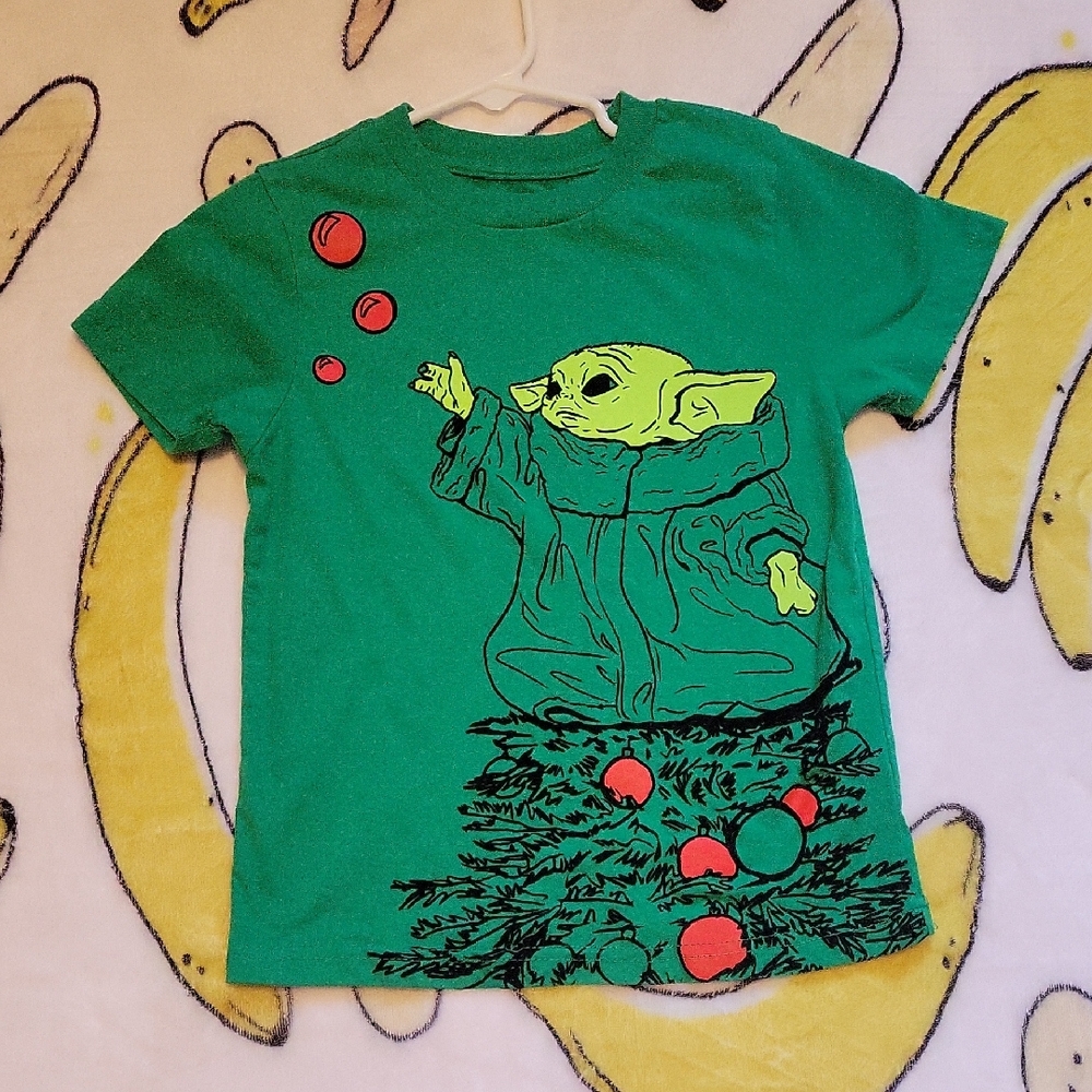 Star Wars Green T-Shirt with Black Logo